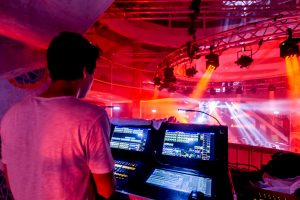 vacature spectrum av licht geluid